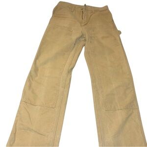 Carhartt Double Knee Made in USA Size 28x34 Pants